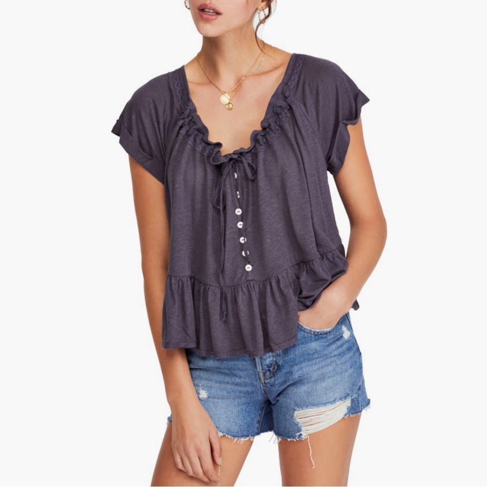 Free People Charlie boho Tee